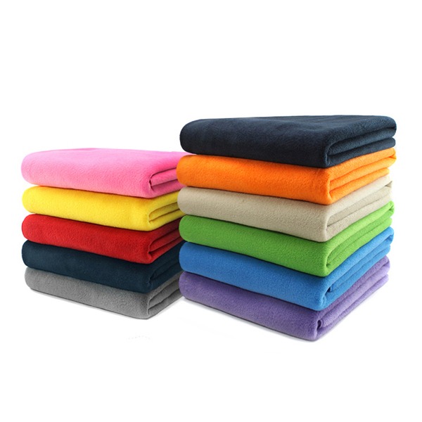 〇ブランケット（無地）Ｌサイズ【750mm×1400mm】